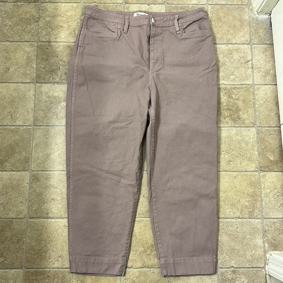 Madewell Slim Emmett Tapered Pants - Picture 2 of 7